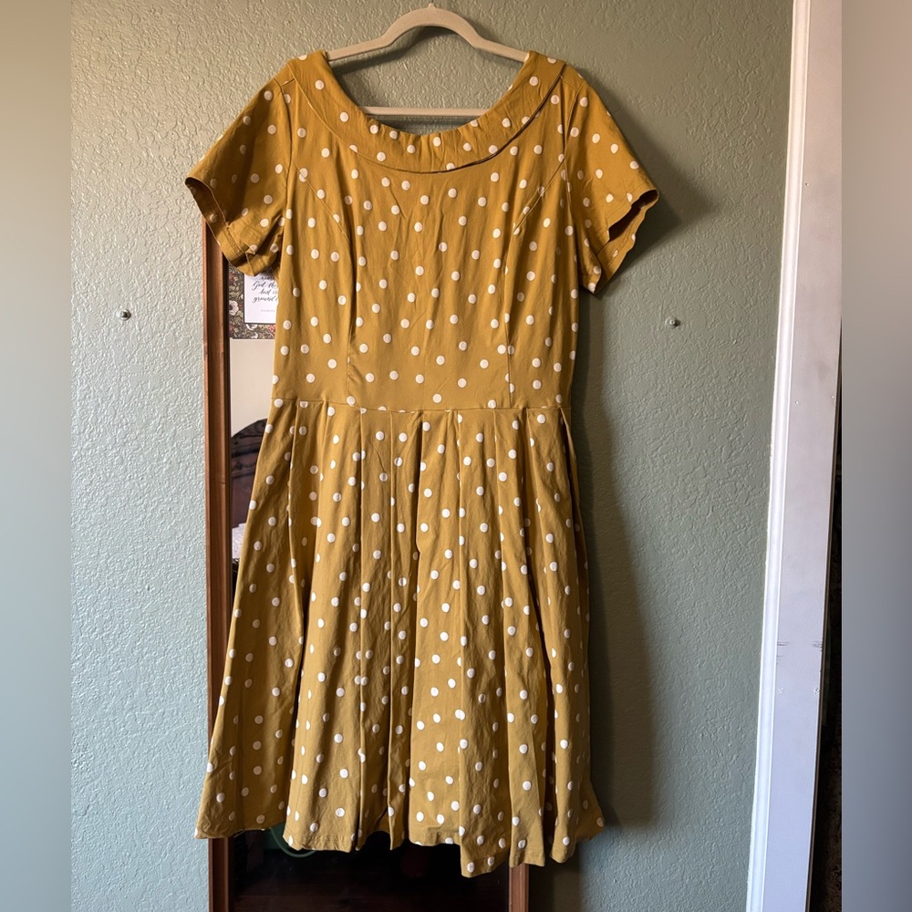 Daffodil Dots dress